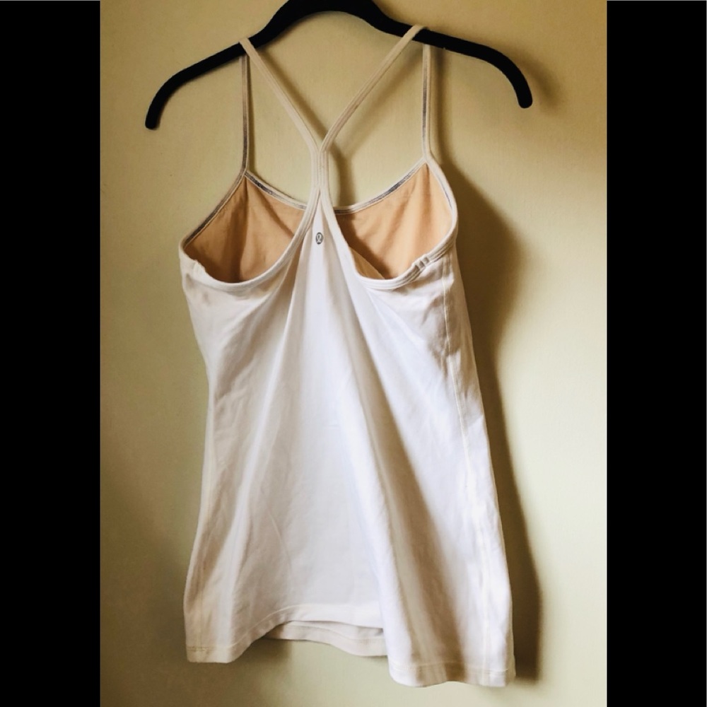 Lululemon white power y tank top 8